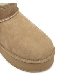 EMU Australia Śniegowce Stinger Micro Flatform W13082 Beżowy. Kolor: beżowy. Materiał: skóra #8