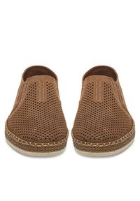 Rieker Espadryle B5297-64 Brązowy. Kolor: brązowy. Materiał: skóra #5