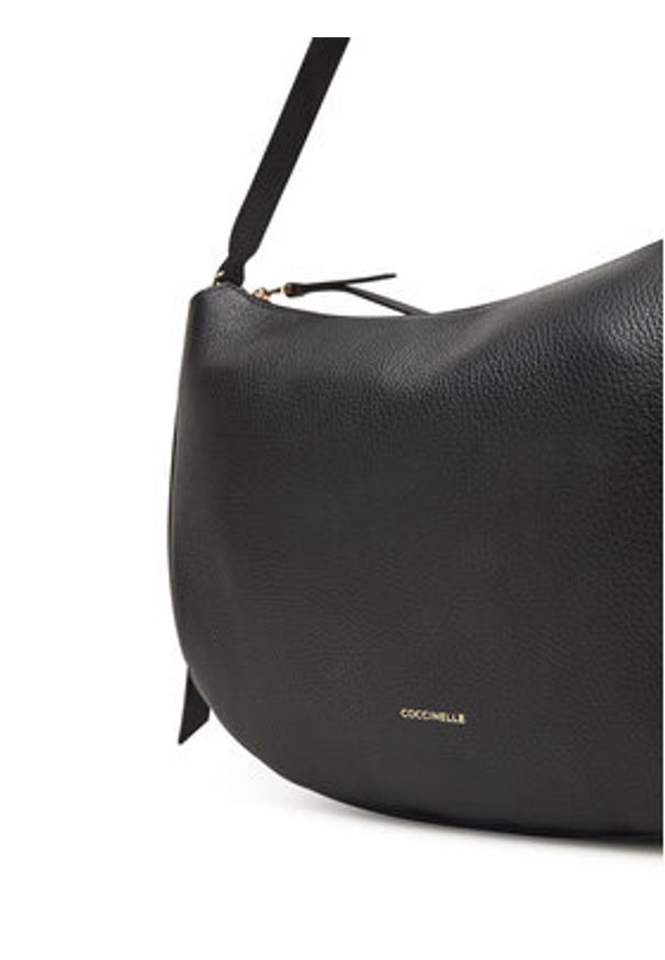 Coccinelle Torebka E1 SHA 13 02 01 Czarny. Kolor: czarny. Materiał: skórzane