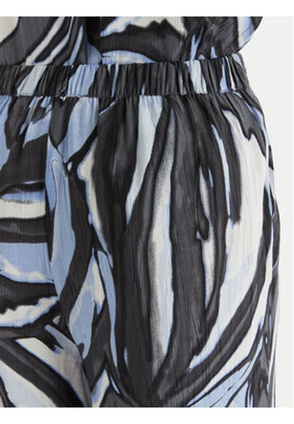 Vero Moda Spodnie materiałowe Vera 10338759 Niebieski Wide Leg. Kolor: niebieski. Materiał: wiskoza