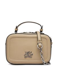 Karl Lagerfeld - KARL LAGERFELD Torebka B1W30269 Beżowy. Kolor: beżowy. Materiał: skórzane #4