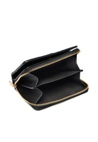 TOMMY HILFIGER - Tommy Hilfiger Portfel Med Za W/Flap Mono AW0AW18035 Czarny. Kolor: czarny. Materiał: skóra