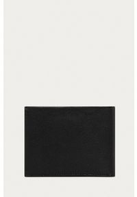 Calvin Klein Jeans - Portfel skórzany K50K504299. Kolor: czarny. Materiał: skóra. Wzór: gładki #4