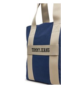 Tommy Jeans Torba Tjm Retro Cool Tote AM0AM13278 Granatowy. Kolor: niebieski. Materiał: materiał #3