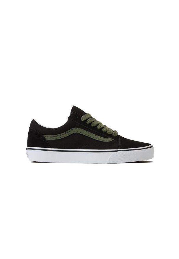 Vans - Buty VANS OLD SKOOL Czarny. Kolor: czarny. Materiał: tkanina, skóra. Model: Vans Old Skool. Sport: skateboard