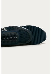EA7 Emporio Armani - Buty. Nosek buta: okrągły. Zapięcie: sznurówki. Kolor: niebieski. Materiał: syntetyk, materiał, skóra ekologiczna, guma. Szerokość cholewki: normalna #2