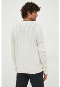 Polo Ralph Lauren sweter kaszmirowy męski kolor beżowy. Typ kołnierza: polo. Kolor: beżowy. Materiał: kaszmir. Styl: klasyczny #4