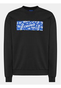 Hugo Bluza Naylos 50515188 Czarny Regular Fit. Kolor: czarny. Materiał: bawełna #4
