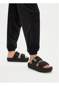 Juicy Couture Klapki WSS21515-02 Czarny. Kolor: czarny. Materiał: materiał #7