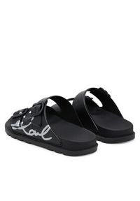 Karl Lagerfeld - KARL LAGERFELD Klapki Kondo Tred KL80972 Czarny. Kolor: czarny #5