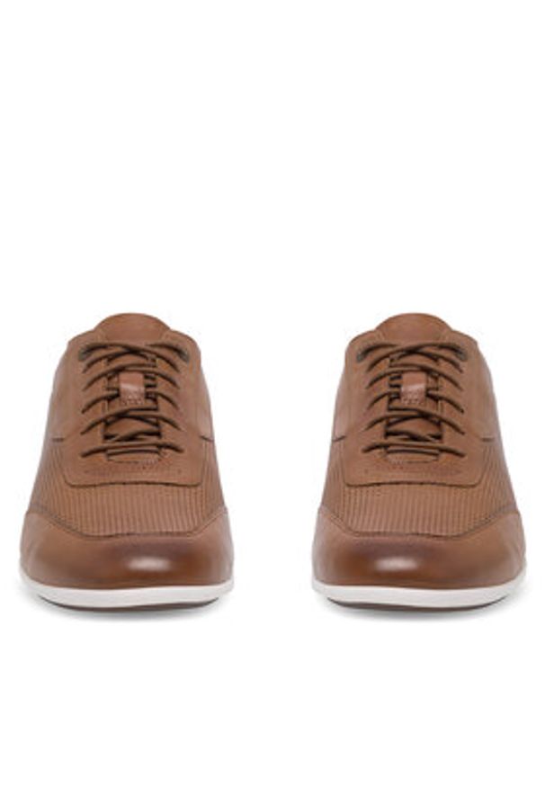 Lasocki Półbuty MARIO-02 MI24 Brązowy. Kolor: brązowy. Materiał: skóra