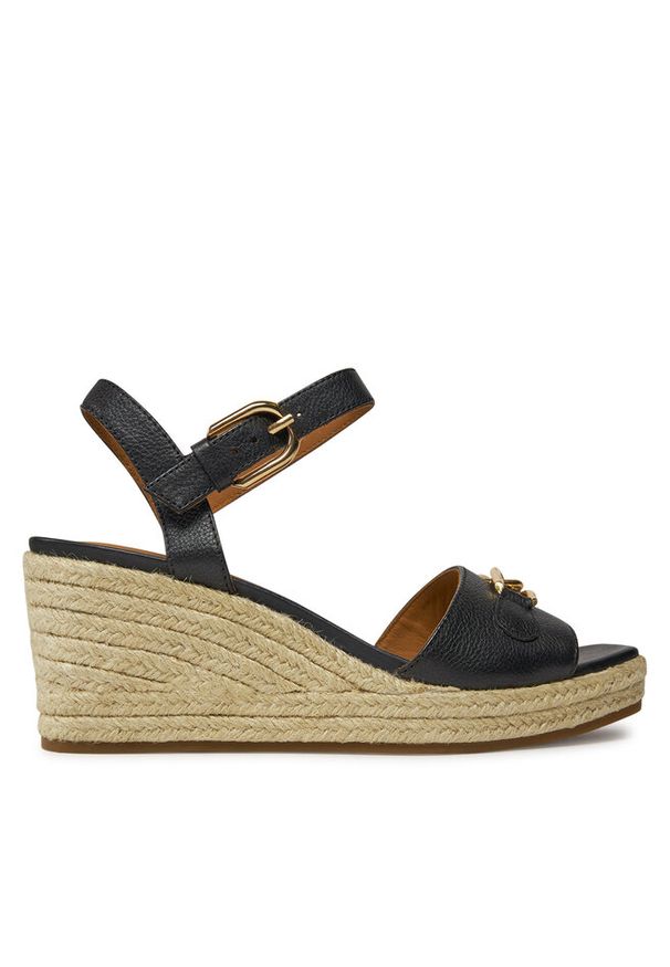 Espadryle Geox. Kolor: czarny