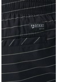 Protest szorty kąpielowe kolor czarny. Kolor: czarny. Materiał: tkanina #2