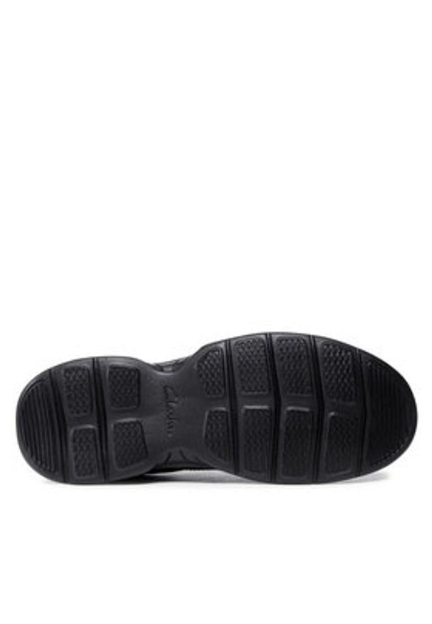 Clarks Półbuty Bradley Walk 261533327 Czarny. Kolor: czarny. Materiał: skóra