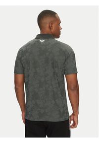 EA7 Emporio Armani Polo 7M000049 AF13917 U8109 Szary Regular Fit. Typ kołnierza: polo. Kolor: szary. Materiał: syntetyk #3