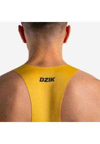 Tank top DZIK® PRO RUN żółty. Kolor: żółty. Materiał: materiał. Sport: bieganie