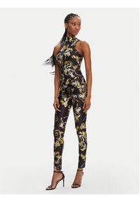 Versace Jeans Couture Kombinezon 78HAN003 Czarny Slim Fit. Kolor: czarny. Materiał: syntetyk #4