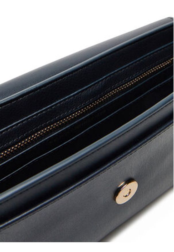 TOMMY HILFIGER - Tommy Hilfiger Torebka Th Distinct Conv Crossover AW0AW17219 Granatowy. Kolor: niebieski. Materiał: skórzane