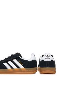 Adidas - adidas Sneakersy Gazelle Indoor Comfort Closure Elastic Lace IH9131 Czarny. Kolor: czarny. Materiał: skóra, zamsz. Model: Adidas Gazelle #6