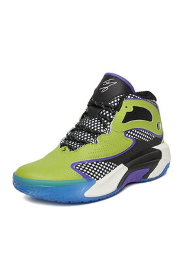 Shaq Sneakersy EOSS-SHAQNOTIX 2.0 AQ95039M Zielony. Kolor: zielony. Materiał: skóra