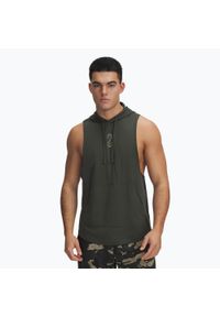Bluza męska Under Armour Project Rock Snake SL. Kolor: zielony