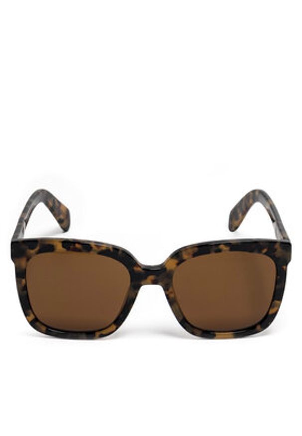 Nine West Okulary przeciwsłoneczne NW 6622S Brązowy. Kolor: brązowy