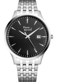 Zegarek Pierre Ricaud Zegarek męski Pierre Ricaud P91037.5114Q srebrny. Kolor: srebrny #1