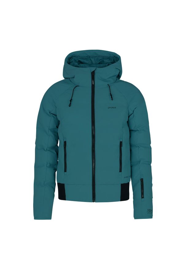 Damska kurtka narciarska Protest Alysumi. Kolor: niebieski. Sezon: zima. Sport: narciarstwo