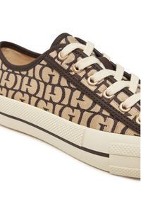 Guess Trampki FLPCAR FAL12 Brązowy. Kolor: brązowy. Materiał: materiał #2