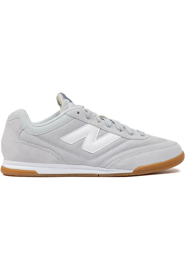 Buty unisex New Balance URC42EB – szare. Kolor: szary. Materiał: materiał, skóra, guma. Szerokość cholewki: normalna