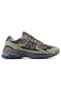 Buty unisex New Balance ABZORB U2010ETN – zielone. Kolor: zielony. Materiał: guma, zamsz. Szerokość cholewki: normalna. Sezon: lato. Sport: bieganie #1