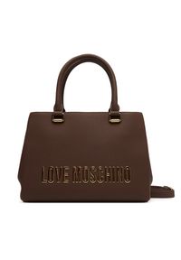 Love Moschino - Torebka LOVE MOSCHINO. Kolor: brązowy