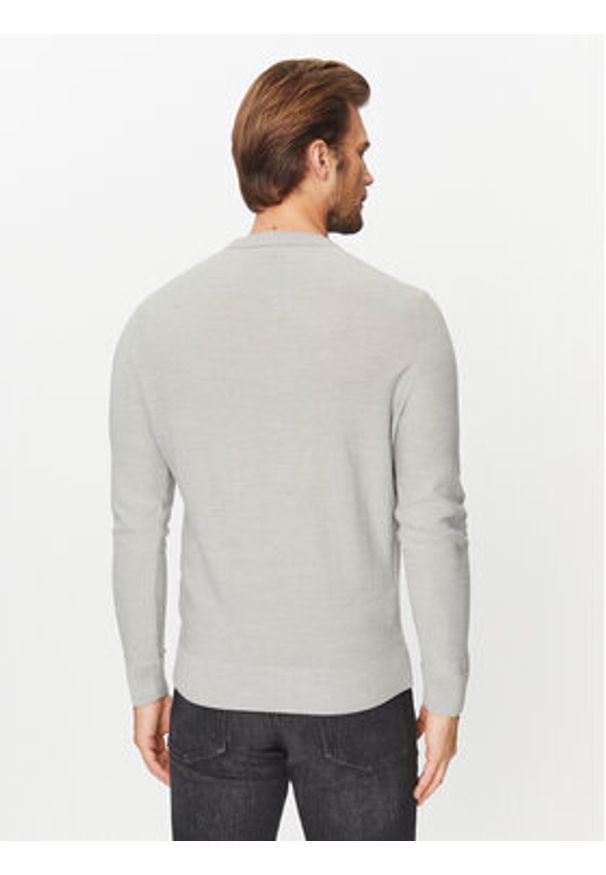 BOSS - Boss Sweter Avac_C 50501762 Szary Regular Fit. Kolor: szary. Materiał: syntetyk