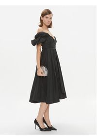 Pinko Sukienka koktajlowa Sorgente 101972 Y3LE Czarny Regular Fit. Kolor: czarny. Materiał: syntetyk. Styl: wizytowy