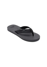 Quiksilver - Sandały dla Mężczyzn CARVER SQUISH. Kolor: czarny. Materiał: guma, syntetyk. Sezon: lato