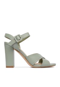 Jenny - Sandały JENNY. Kolor: zielony #1