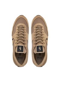 Polo Ralph Lauren Sneakersy Train 89 Pp 809965080001 Beżowy. Kolor: beżowy. Materiał: skóra