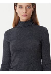 Vero Moda Golf Lava 10334586 Czarny Loose Fit. Typ kołnierza: golf. Kolor: czarny. Materiał: wiskoza #5