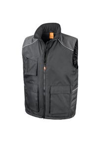 RESULT - Kamizelka Bodywarmer Odzież Robocza Unisex WorkGuard Vostex. Kolor: czarny