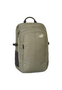 Plecak New Balance LAB23091DEK – zielony. Kolor: zielony. Materiał: materiał, poliester. Styl: sportowy #1