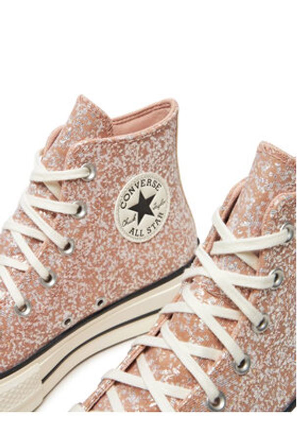 Converse Trampki Chuck Taylor All Star Lift Platform Hi A09422C Różowy. Kolor: różowy. Materiał: materiał. Obcas: na platformie