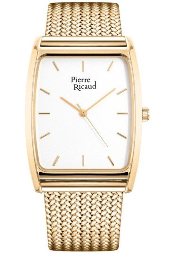 Zegarek męski Pierre Ricaud P97039.1113Q złoty. Kolor: złoty
