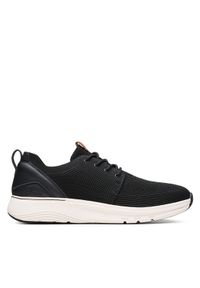 Clarks Sneakersy Motion Trek MX 26181981 Czarny. Kolor: czarny. Materiał: materiał