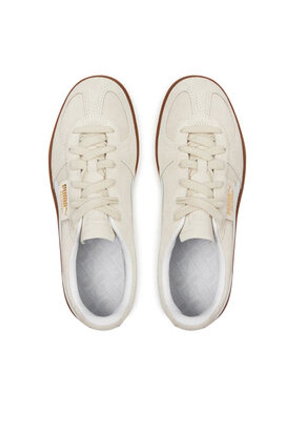 Puma Sneakersy Palermo 396463-11 Beżowy. Kolor: beżowy. Materiał: zamsz, skóra