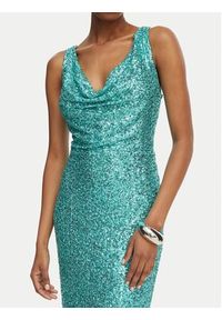 Rinascimento Sukienka koktajlowa CFC0123778003 Zielony Regular Fit. Kolor: zielony. Materiał: syntetyk. Styl: wizytowy #6