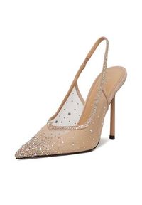 Eva Minge Szpilki EO-MAE-LT1677-27 Beżowy. Kolor: beżowy. Materiał: materiał. Obcas: na szpilce #9