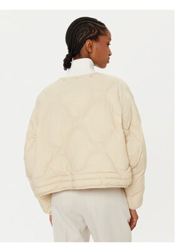 Patrizia Pepe Kurtka przejściowa 8O0168/A554-B814 Beżowy Regular Fit. Kolor: beżowy. Materiał: syntetyk