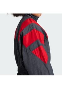 Adidas - adidas Bluza Blocked Washed KE5036 Szary Oversize. Kolor: szary. Materiał: syntetyk #4