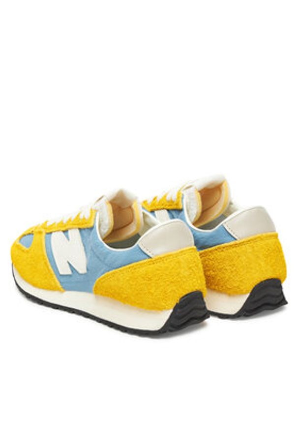New Balance Sneakersy U471VBC W Żółty. Kolor: żółty. Materiał: skóra, zamsz