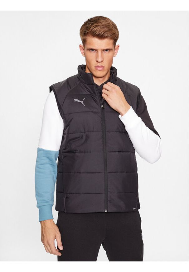 Puma Bezrękawnik Teamliga 657968 Czarny Regular Fit. Kolor: czarny. Materiał: syntetyk. Długość rękawa: bez rękawów
